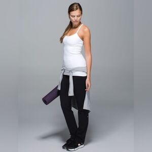 Lululemon Straight-Up Pant Full-On Luon Black Size 6 Pre-owned